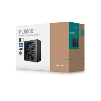 DEEPCOOL PL800D 800W Native 80Plus ATX3.1 PCIE 5.1 Bronze Güç Kaynağı Siyah