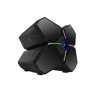 DeepCool QUADSTELLER INFINITY Temperli Camlı 1xType-C RGB LED Full-Tower Gaming Kasa