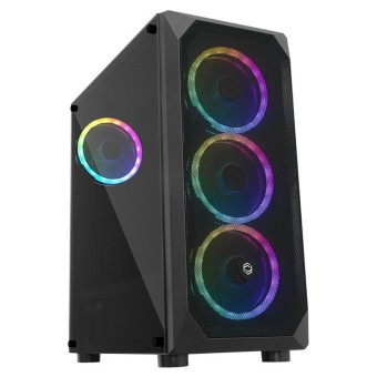 FRISBY FC-9315G 600W 80 PLUS Bronze 120mm RGB Fanlı Mid-Tower Gaming Kasa