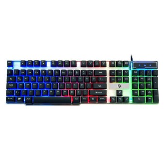 FRISBY FK-G508QU 3 Renkli Siyah Gaming Klavye