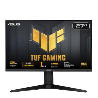 ASUS TUF GAMING VG27AQML1A 27" 1ms 260Hz HDR400 2K IPS FreeSync / G-SYNC Uyumlu Gaming Monitör