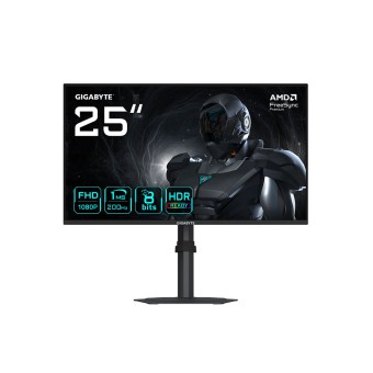 GIGABYTE 24.5" G25F2 200Hz 1ms SS IPS Full HD FreeSync HDR Pivot Flat Gaming Monitör