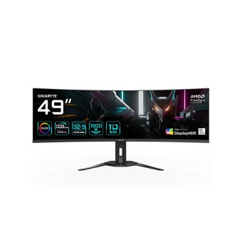 GIGABYTE AORUS CO49DQ 49" 144Hz 0.03ms 5120 x 1440(DQHD) FreeSync HDR400 OLED Oyuncu Monitör