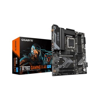 GIGABYTE B760 GAMING X AX INTEL LGA1700 DDR5 7600(O.C.) Wi-Fi 6E ATX Anakart