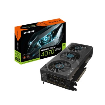GIGABYTE GeForce RTX 4070 SUPER EAGLE OC 12G GDDR6X 12GB 192Bit NVIDIA DLSS 3GV-N407SEAGLE OC-12GD  Ekran Kartı