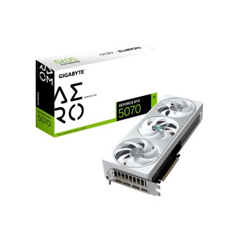 GIGABYTE GeForce RTX 5070 AERO OC 12G GDDR7 12GB 192Bit DLSS 4 NVIDIA Ekran Kartı-GV-N5070AERO OC-12GD