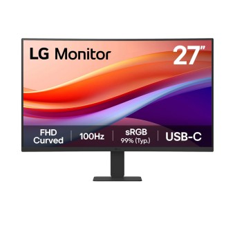 LG 27U421A-B 27,8™ 100Hz 5ms GtG Full HD IPS USB-C Kavisli Çerçevesiz Monitör