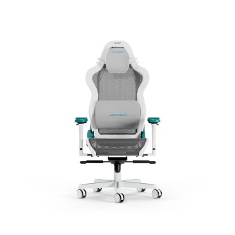 DXRacer AirPro Serisi AIR-R1S-WQ.G-B4 Air R1S Beyaz/Mavi(Cyan) Oyuncu Koltuğu