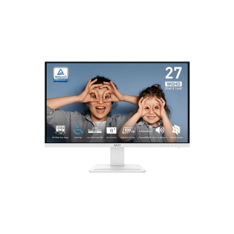 MSI 27" PRO MP273QW E2 100Hz 1MS WQHD 16:9 FLAT IPS Adaptive-Sync Beyaz Monitör