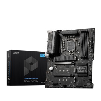 MSI B560-A PRO Intel B560 Soket 1200 DDR4 5066 Mhz (OC) M.2 ATX Anakart