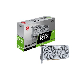 MSI GeForce RTX 3050 VENTUS 2X XS WHITE 8G OC 8GB GDDR6 128Bit DX12 NVIDIA Ekran Kartı