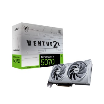 MSI GeForce RTX 5070 12G VENTUS 2X OC WHITE GDDR7 192 bit DLSS 4 NVIDIA Ekran Kartı
