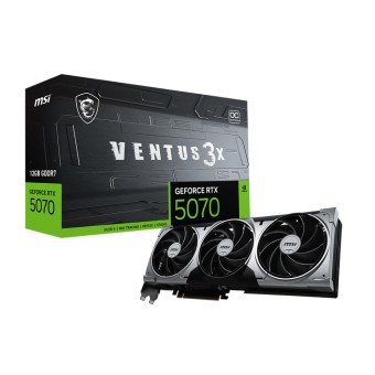 MSI GeForce RTX 5070 12G VENTUS 3X OC GDDR7 192 bit DLSS 4 NVIDIA Ekran Kartı