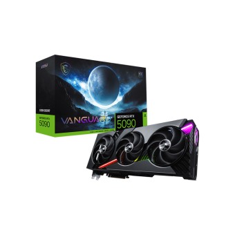 MSI GeForce RTX 5090 32G VANGUARD SOC 32GB GDDR7 DLSS 4 512 bit NVIDIA Ekran Kartı