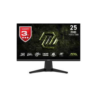 MSI MAG 255F X24 24.5 " 240Hz 0.5MS (GtG Min.)  (FHD) HDR Ready  Rapid IPS Adaptive-Sync Gaming Monitör