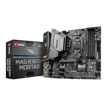 MSI MAG B365M MORTAR Intel B365 Soket Soket 1151-V.2 DDR4 2666 M.2 mATX Anakart