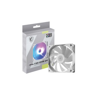 MSI MAG F120 ARGB-3RB 120mm ARGB Tekli Beyaz Fan