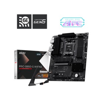 MSI MB PRO B850-S WIFI6E Soket AM5 DDR5 8200MHZ(OC) B850 WIFI6E ATX Anakart