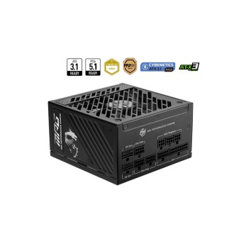 MSI MPG A1000GS PCIE5 1000W 80Plus Gold ATX 3.1 Full Modüler Güç Kaynağı