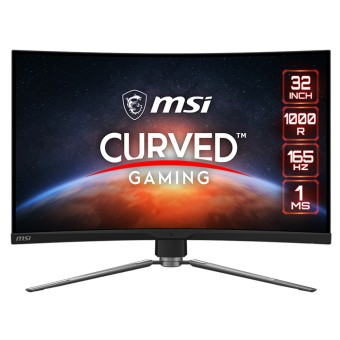 MSI MPG ARTYMIS 323CQR 31.5" 1Ms 1000R VA 2560X1440 (WQHD) 16:9 165HZ FreeSync Premium Kavisli Gaming Monitör