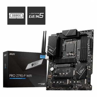 MSI PRO PRO Z790-P WIFI Intel Z790 Soket 1700 DDR5 7000MHz(OC) ATX Anakart