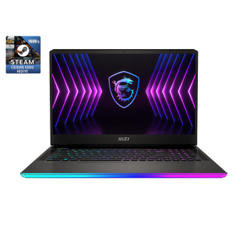 MSI RAIDER GE77HX 12UHS-041TR I9 12900HX 64GB DDR5 RTX3080TI GDDR6 16GB 2TB SSD 17.3 UHD 120Hz W11 Gaming Notebook