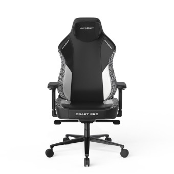 DXRacer Craft Pro Siyah Beyaz Geometrik Gaming/Oyuncu Koltuğu