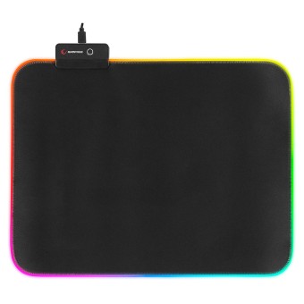 Rampage MP-21 RGB 252*328*3mm Siyah Gaming Mouse Pad