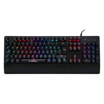 RAMPAGE RMK-GX9 PULSAR Siyah USB RGB Aydınlatmalı Q Red Switch Mekanik Gaming Klavye