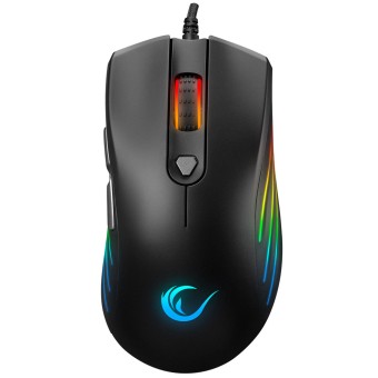 Rampage SMX-R33 LIMBO 6400 Dpi Makrolu Siyah RGB Led Gaming Mouse