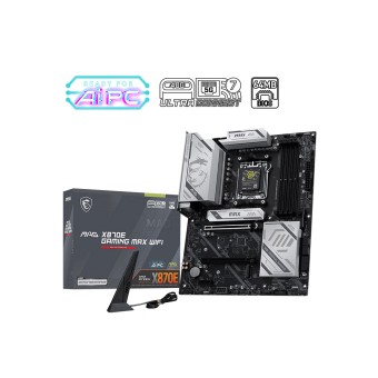 MSI MAG X870E GAMING MAX WIFI AM5 DDR5 8200MT/s  3xM.2 Wi-Fi 7 ATX Anakart