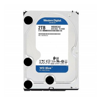 WD Blue 2TB WD20EZAZ 256MB SATA III 6Gb/s 5400RPM 3,5" Harddisk