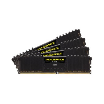 CORSAIR Vengeance LPX 32GB (4x8GB) DDR4 3600 MT/s C18 Siyah Quad Kit PC Ram-CMK32GX4M4B3600C18