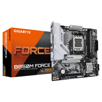 GIGABYTE B850M FORCE AMD B850 AM5 Soket DDR5 9600MT/s mATX Anakart