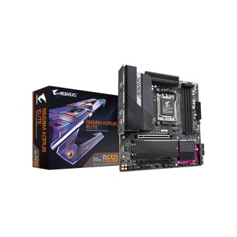 GIGABYTE B650M AORUS ELITE AMD B650 Soket AM5 DDR5 8000(OC)/MT/s mATX Gaming Anakart