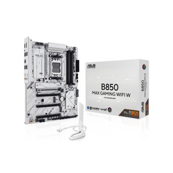 ASUS B850 MAX GAMING WIFI W AMD Soket AM5 B850 DDR5 8000+MT/s (OC) Wi-Fi 6E ATX Anakart