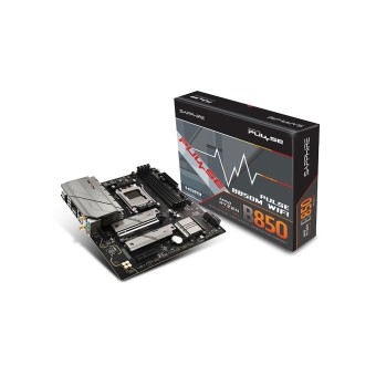 SAPPHIRE PULSE B850M WIFI AMD B850 Soket AM5 DDR5 7600+MT/s (OC) WiFi 6 Micro-ATX Anakart-52123-04-40G