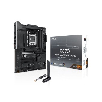 ASUS X870 MAX GAMING WIFI7 AMD Ryzen Soket AM5 DDR5 8000+MT/s(OC) WIFI 7 ATX Anakart