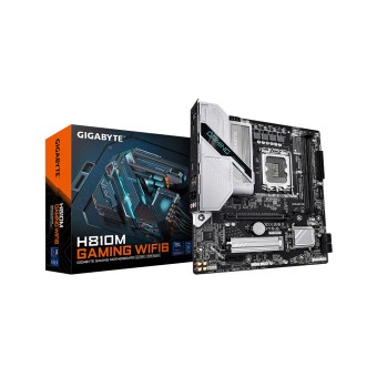 GIGABYTE H810M GAMING WIFI6 Intel Core Ultra LGA 1851 Soket 6400MT/s Wi-Fi 6 Micro ATX Anakart