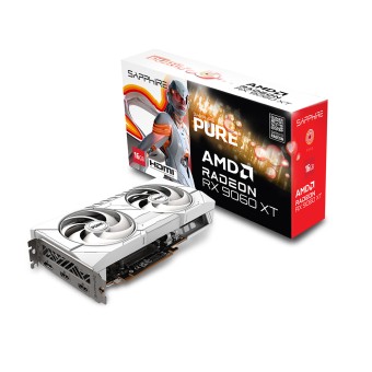 SAPPHIRE Radeon RX9060 XT PURE+ 16GB GDDR6 128Bit FSR 4 AMD Ekran Kartı-11350-02-20G