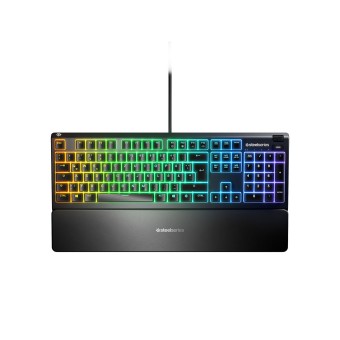 SteelSeries Apex 3 Tenkeyless PrismSync SSK64808 RGB Türkçe Bilek Destekli Gaming Klayve