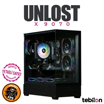 UNLOST X-AMD RYZEN 7600-GIGABYTE Radeon RX 9070 GAMING OC 16GB-GIGABYTE B650M S2H-16GB-1TB SSD-OEM PAKET