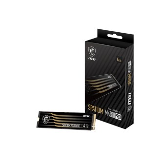 MSI Spatium M480 PRO PCIe 4.0 NVMe M.2 4TB 3D NAND Okuma Hızı 7400 Ms / Yazma 7000 PCIe Gen4 SSD