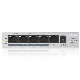 ZYXEL GS1005HP 60W Gigabit 5 Port Poe Switch