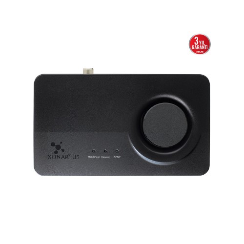 ASUS XONAR 192kHz/24-bit HD 5.1 USB Ses Kartı