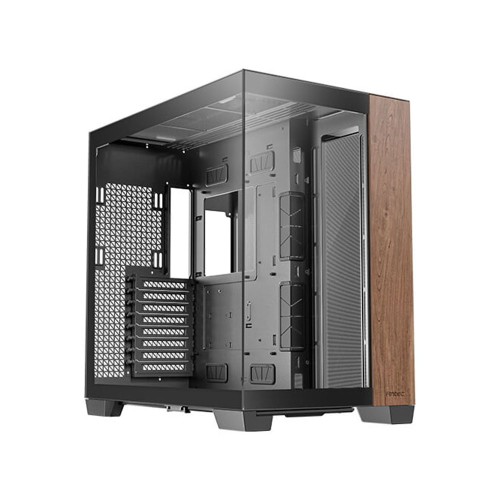 ANTEC C8 WOOD Temperli Camlı Type-C x1 Dual Chamber Full Tower E-ATX Gaming Kasa