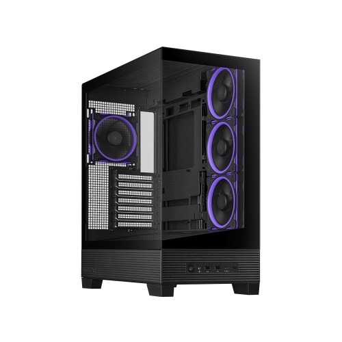 ASUS A31 PLUS TG ARGB Temperli Camlı 1xType C Mid Tower Siyah Gaming Kasa