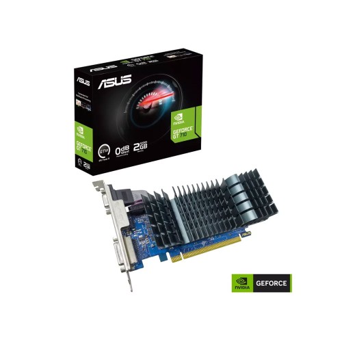 ASUS GeForce GT 710 2GB GDDR5 EVO Low Profie 64Bit DX12 NVIDIA Ekran Kartı