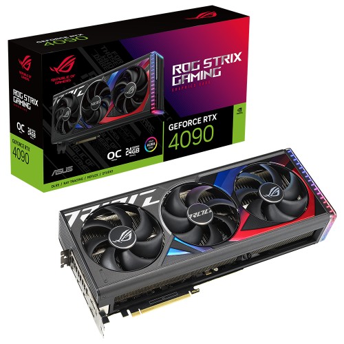 ASUS GeForce ROG STRIX RTX 4090 GAMING (O.C ) GDDR6X 24GB 384Bit