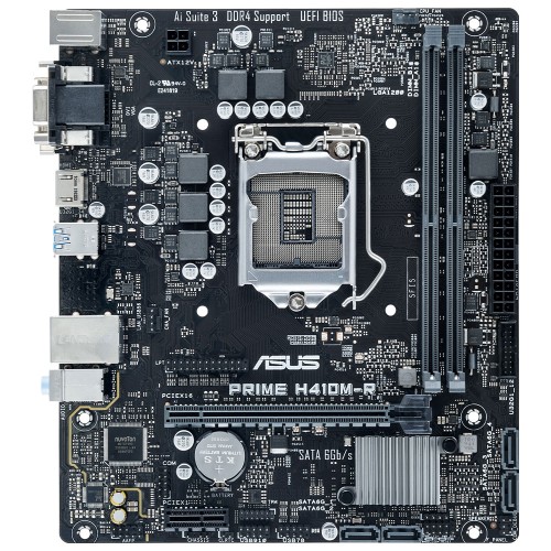 ASUS H410M-R-SI Intel H410 Soket 1200 DDR4 mATX Anakart